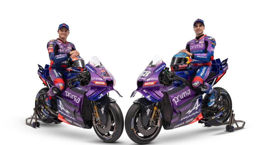 Pramac Yamaha bikes and riders